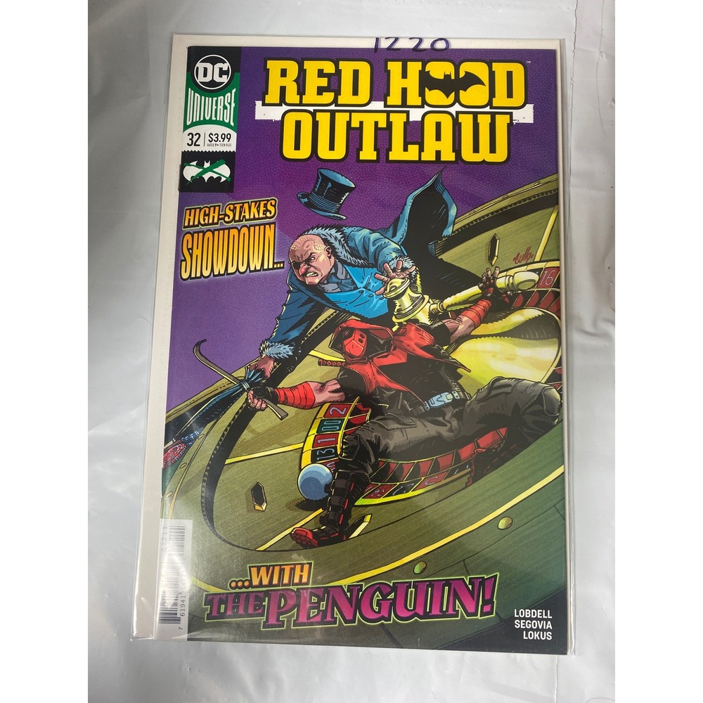 DC Comics Red Hood Outlaw 32 High-Stakes Showdown With The Penguin Modern Age